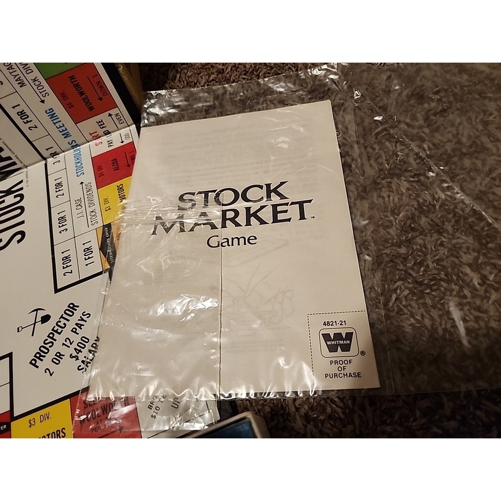 Whitman 1981 Stock Market‎ Board Game - Picture 3 of 14